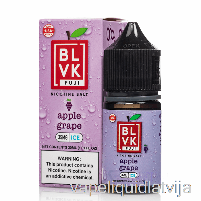 ābolu Vīnogu Ledus - Blvk Fuji Sāļi - 30 Ml 35 Mg Vape šķidrums